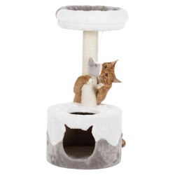 Trixie Nuria rascador para gatos de 71 cm blanco y gris