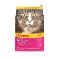 Josera Indoor pienso para gatos adultos de interior, bolsa de 10 kg