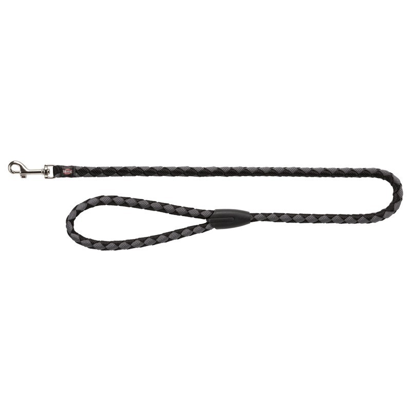 Correa Trixie CAVO de 1 m en Negro/Grafito