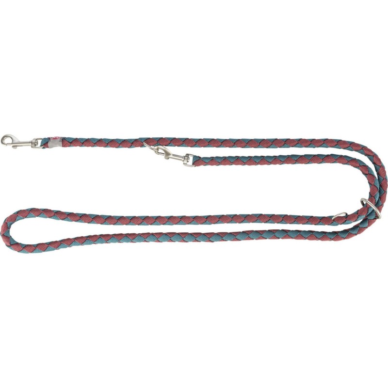 Ramal Trixie CAVO ajustable de 2 m en Sangría/Azul petróleo