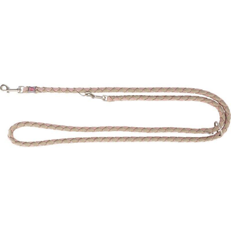 Ramal Trixie CAVO ajustable de 2 m en Blush/Arena