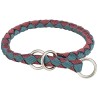 Collar Trixie CAVO en Sangría/Azul petróleo