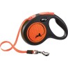 Flexi Neon naranja de cinta de 5 m, talla M