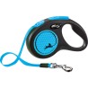 Flexi Neon azul de cinta de 5 m, talla S