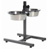 Comedero doble elevado Trixie 2 × 1,8 l / hasta 40 cm, referencia 24921