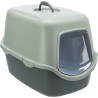 Arenero Trixie Be Eco Vico antracita y gris verdoso 40 × 40 × 56 cm