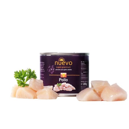 NUEVO Adult pollo para gatos 200 g y 400 g 200 g