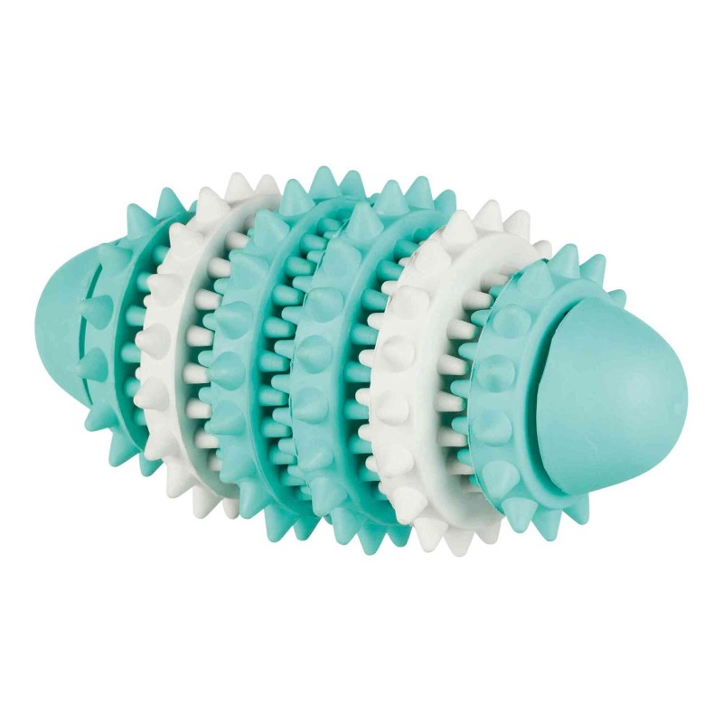 Pelota Rugby Denta Fun, Caucho Natural para perros | Trixie