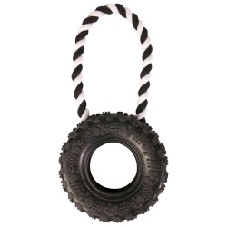 Neumático Caucho con cuerda, ø 15 cm para perros | Trixie