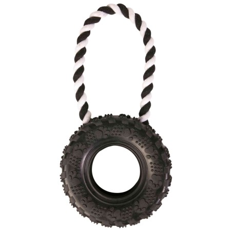 Neumático Caucho con cuerda, ø 15 cm para perros | Trixie