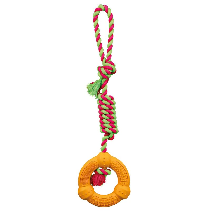 Cuerda de Juego con Anillo ø12 cm, 41 para perros | Trixie