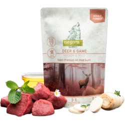 Isegrim Ciervo y Caza 410 g | Comida húmeda natural para perros