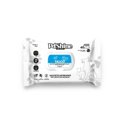 Toallitas Petshine para perros y gatos 40 uds