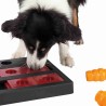 Perro utilizando el juego Trixie Dog Activity Chess