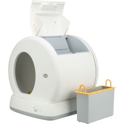 Arenero autolimpiable Trixie para gatos con depósito de residuos