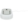 Fuente automática Trixie Duo Stream 1 l en color blanco y gris